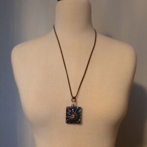 Elegant Multicolor Pendant Necklace